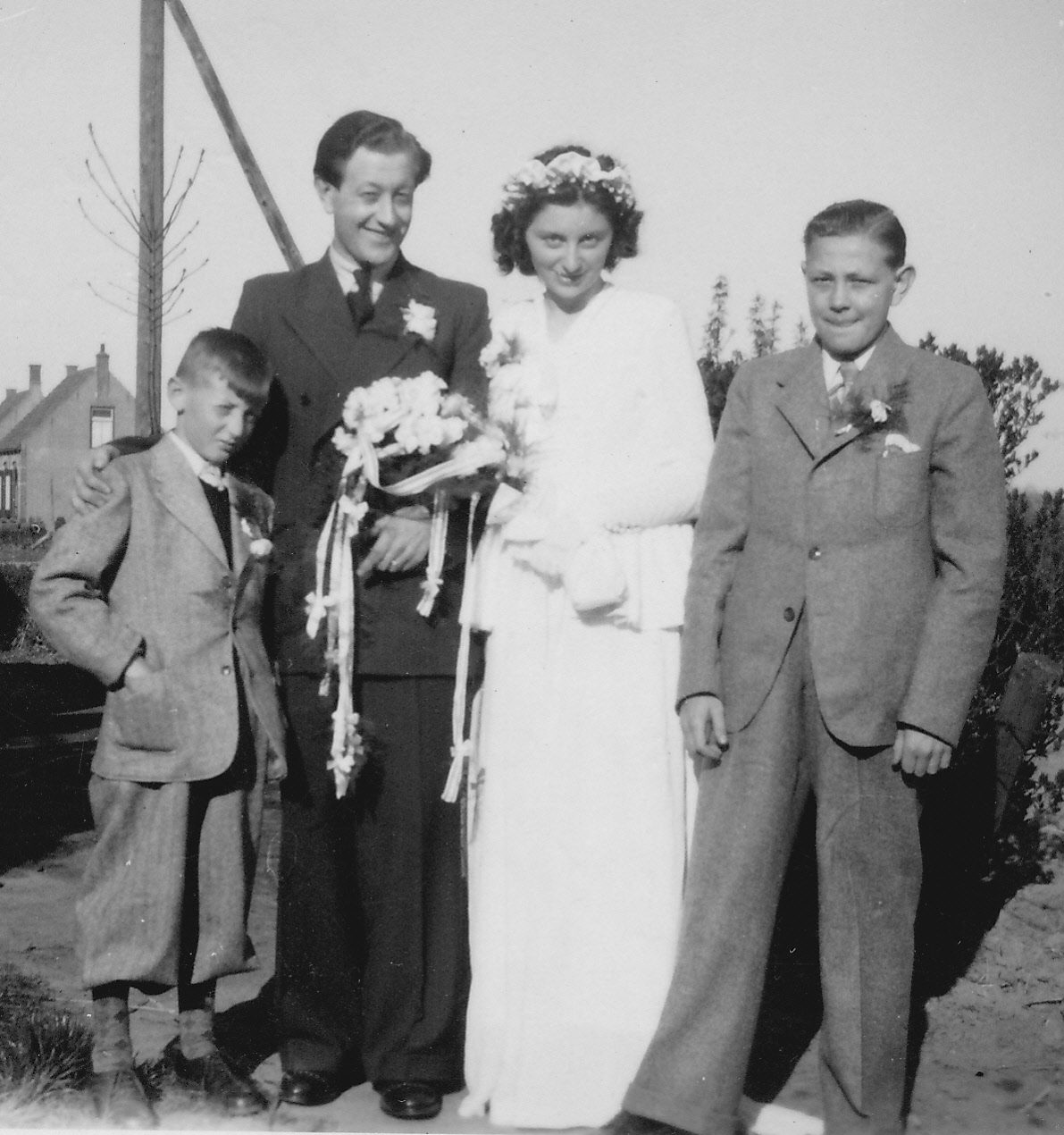 Tonnekreek, van de, IJsbrand, 1921, 1949 huwelijk